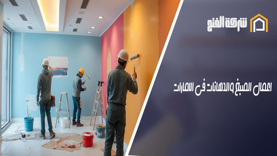 اعمال الصبغ والدهانات في الامارات